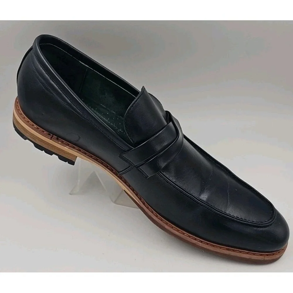 Todd Welsh Men's Dress Shoes Pablo Size 13 D Navy‎